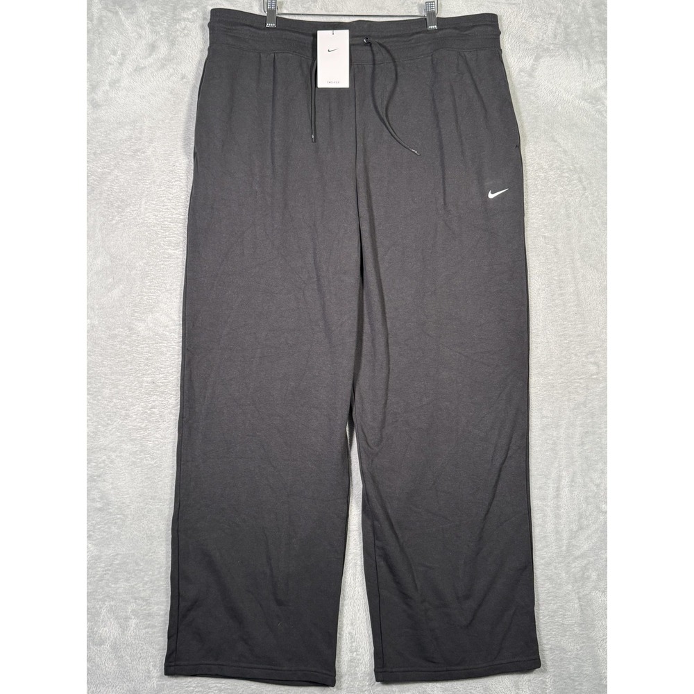 Nike Pants Womens 2XL Black Dri-FIT Training Lounge‎ Athletic Sweatpants